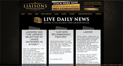 Desktop Screenshot of liaisons.com.au